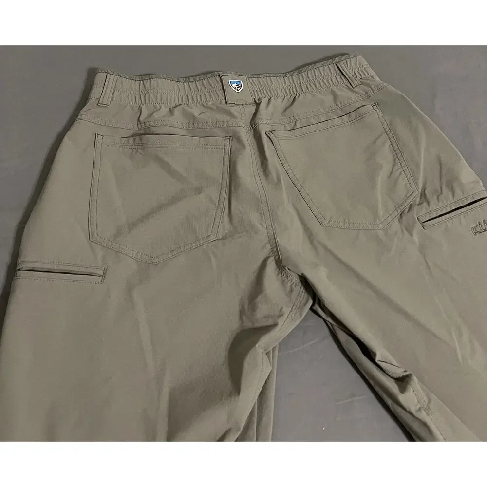 Kuhl Deceptr Mens Hiking Pants 34x32 Gray Stretch Outdoor Tuff Lite